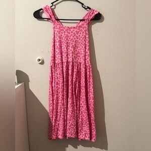 Wonder Nation Pink Floral Casual Dress